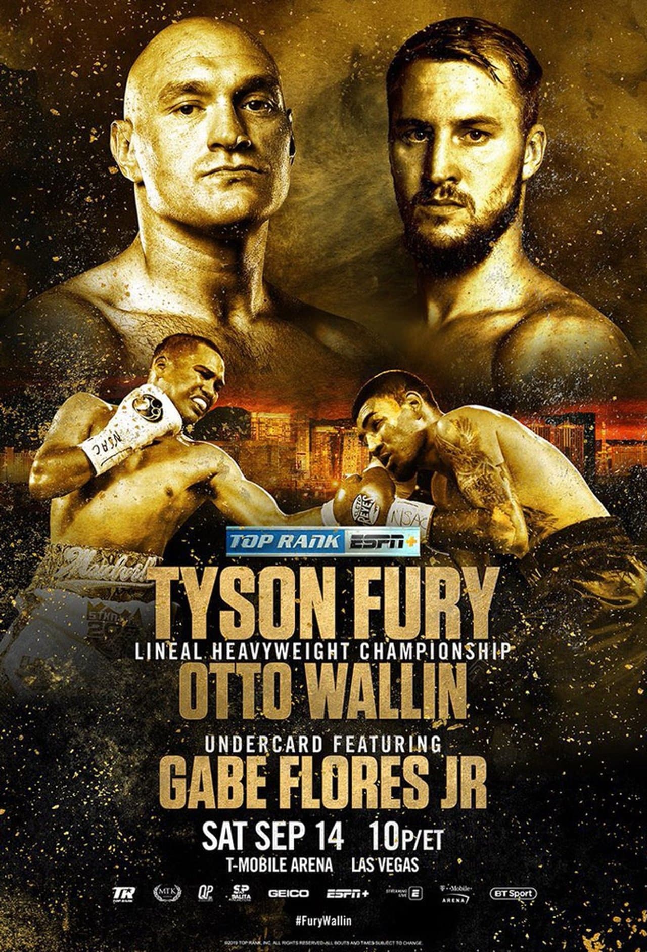 Tyson Fury vs. Otto Wallin streaming