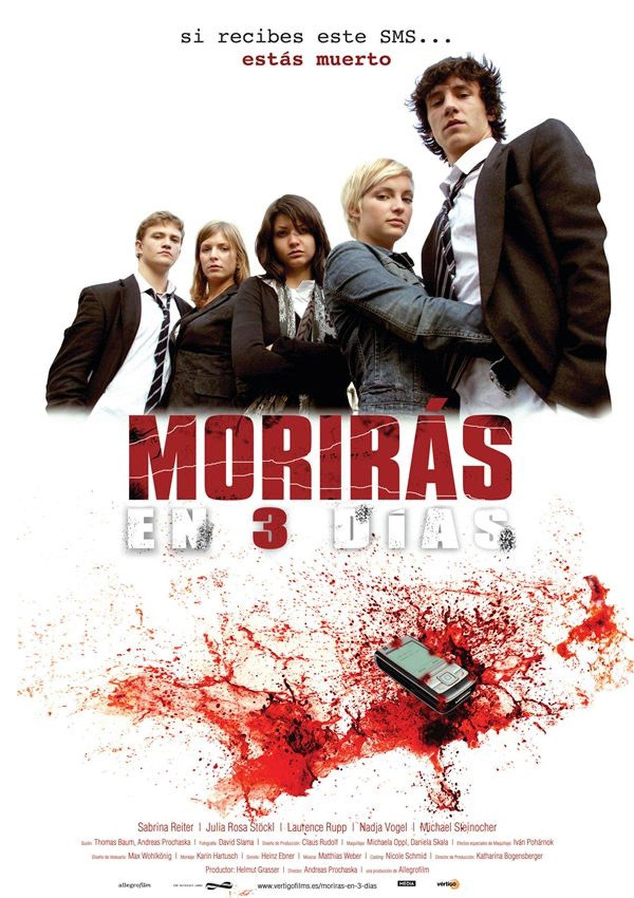 Morirás en tres días streaming