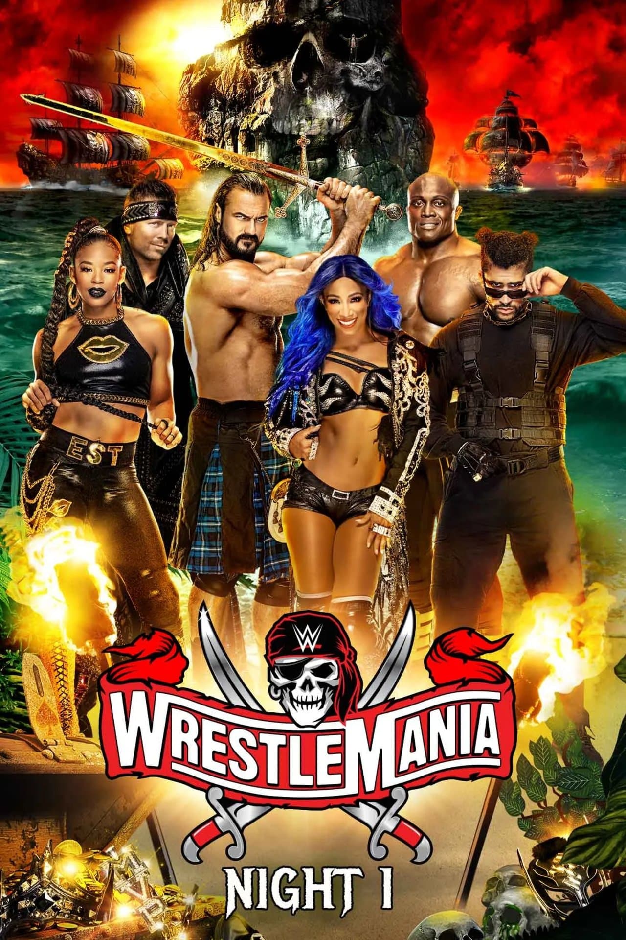 WrestleMania 37: Night 1 streaming
