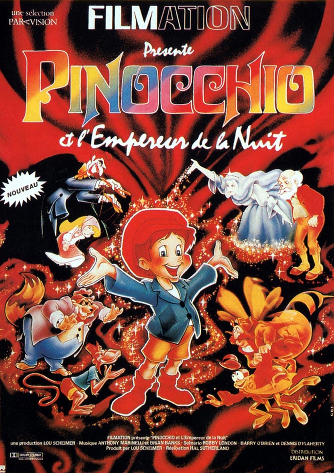 Pinocchio et l'Empereur de la Nuit streaming