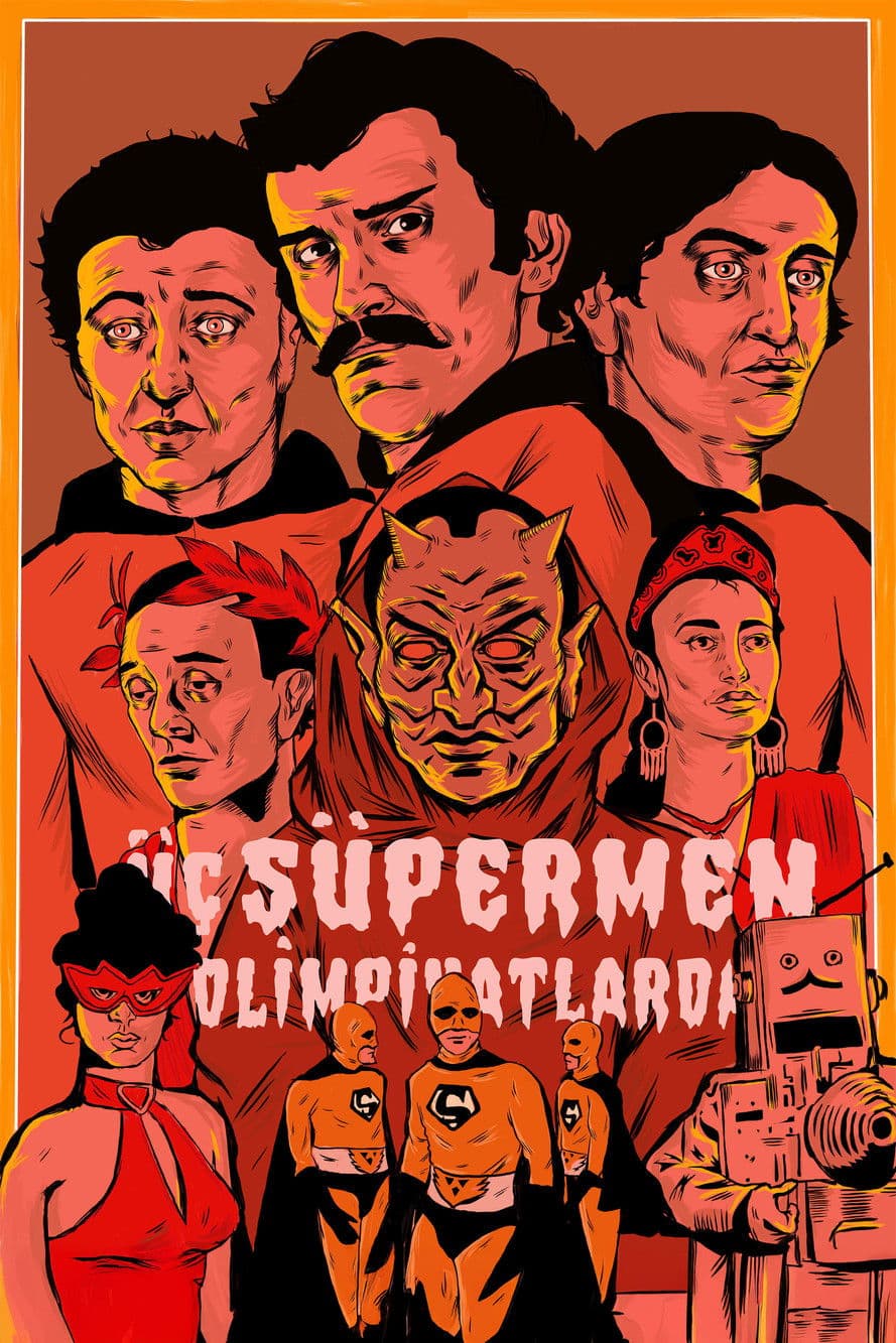 Three Supermen at the Olympic Games streaming