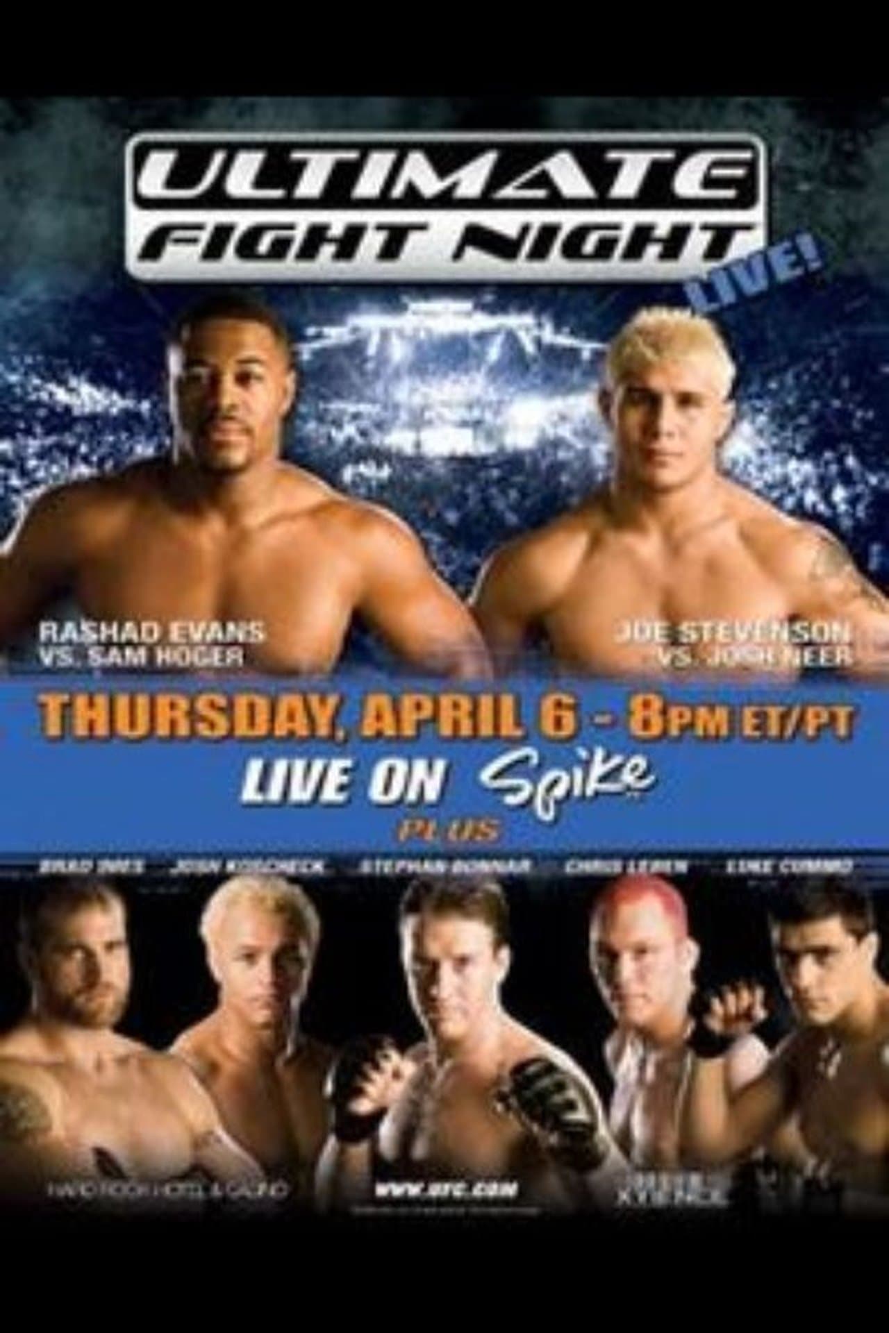 UFC Fight Night 4: Bonnar vs Jardine streaming