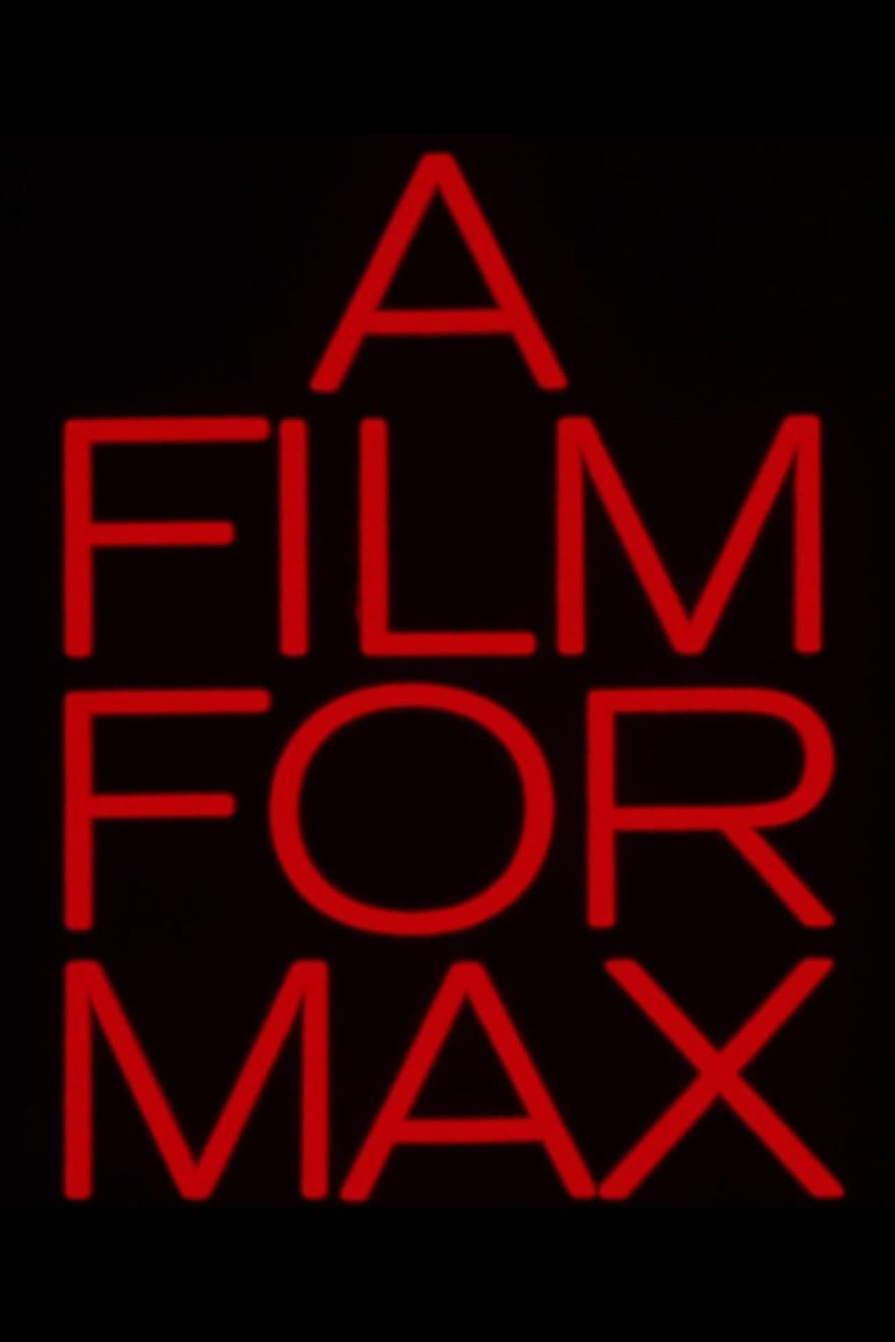 A Film for Max streaming