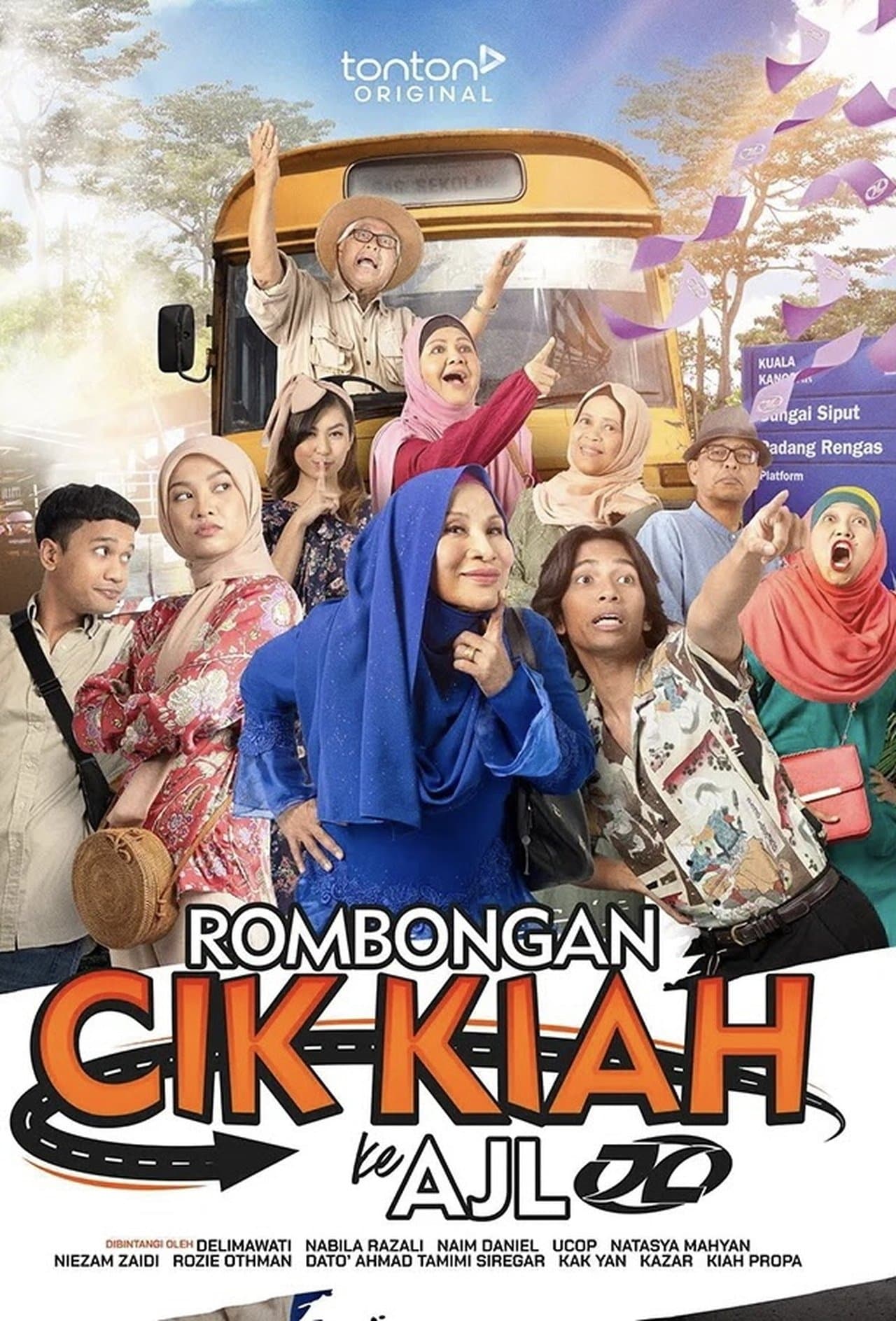 Rombongan Cik Kiah ke AJL streaming
