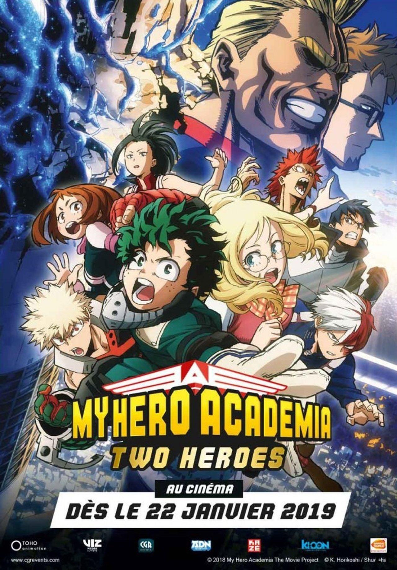 My Hero Academia : Two Heroes streaming
