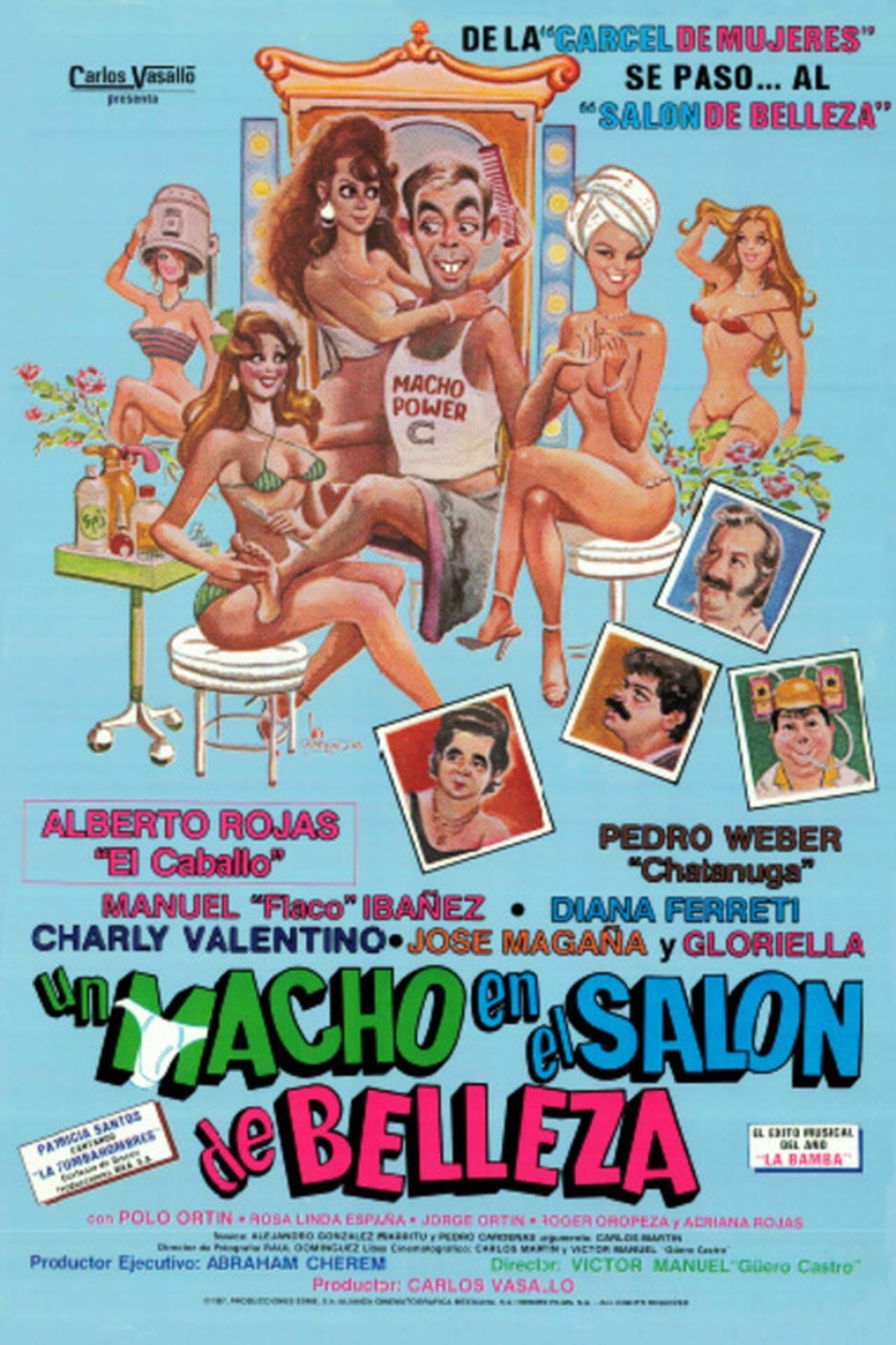 Un macho en el salón de belleza streaming