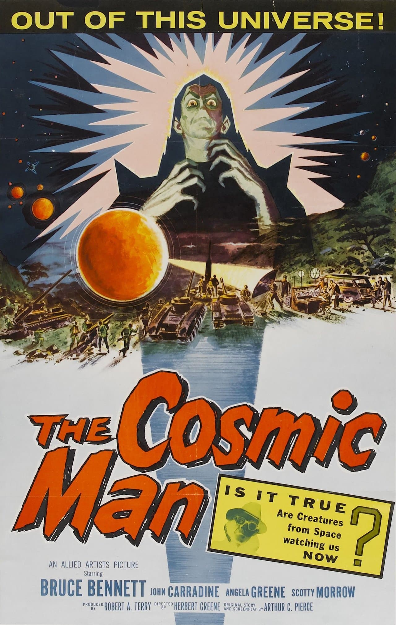 The Cosmic Man streaming