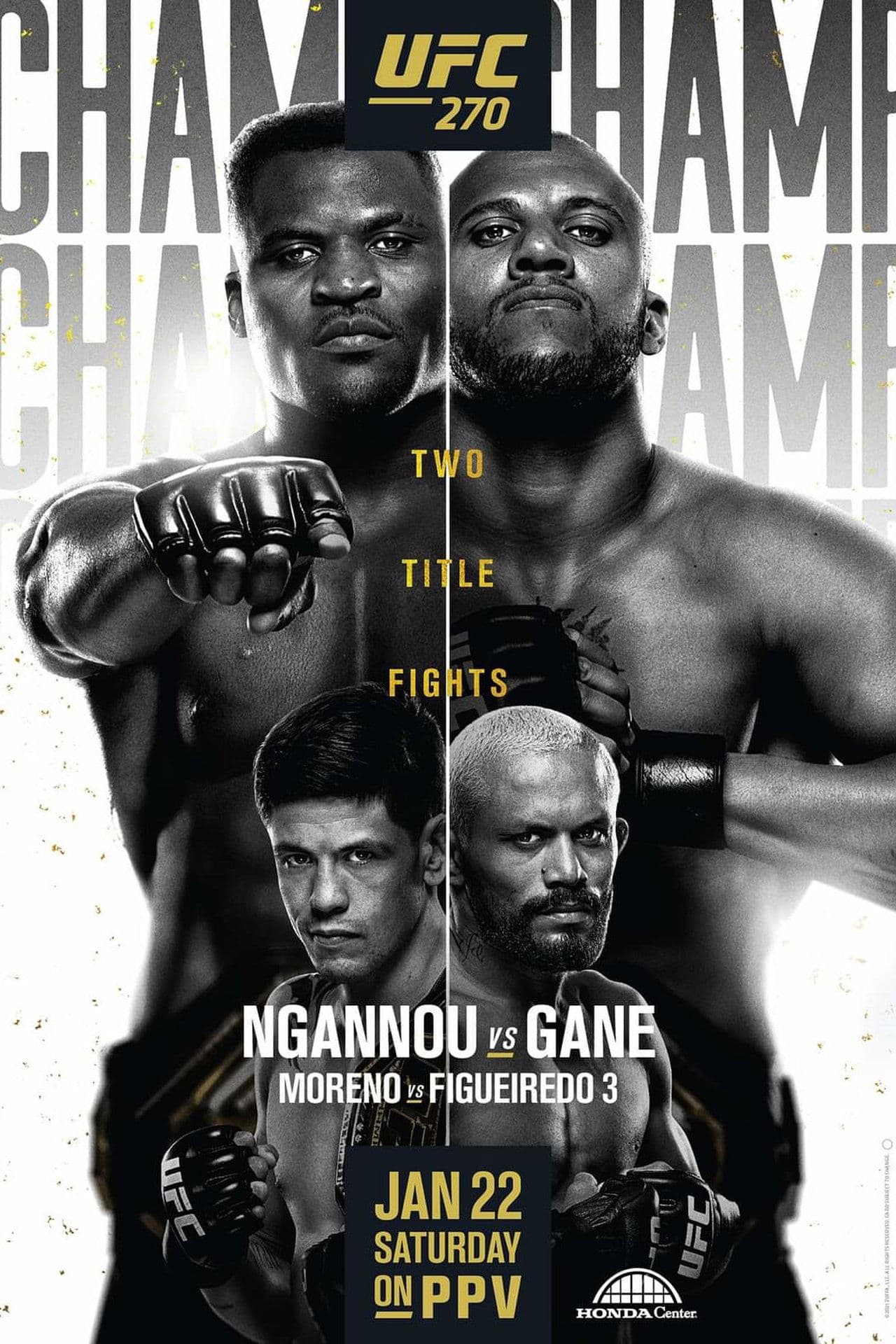UFC 270: Ngannou vs. Gane streaming