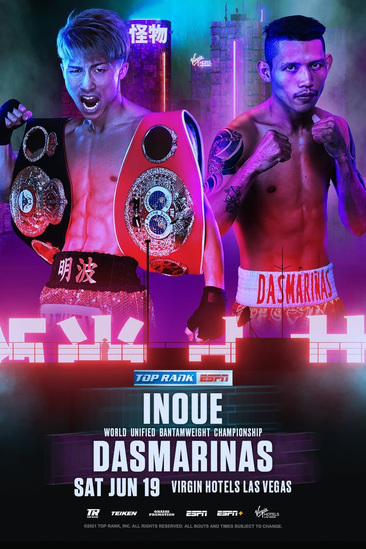 Naoya Inoue vs. Michael Dasmarinas streaming