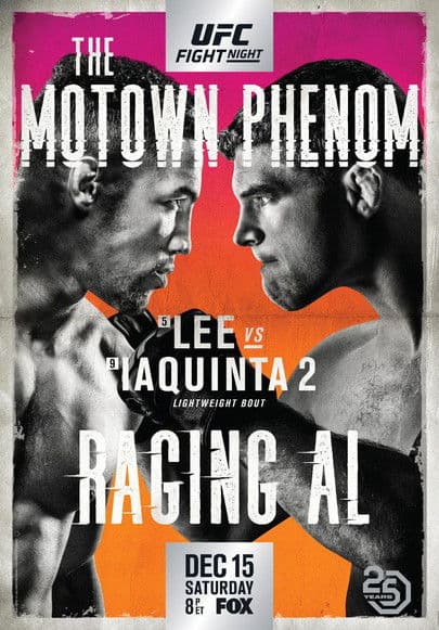 UFC on Fox 31: Lee vs. Iaquinta 2 streaming