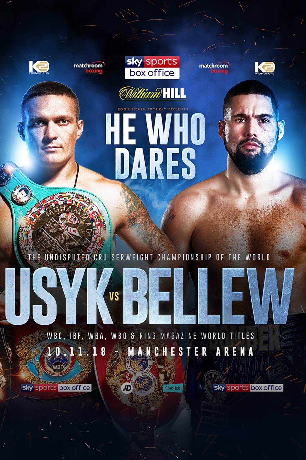 Oleksandr Usyk vs. Tony Bellew streaming