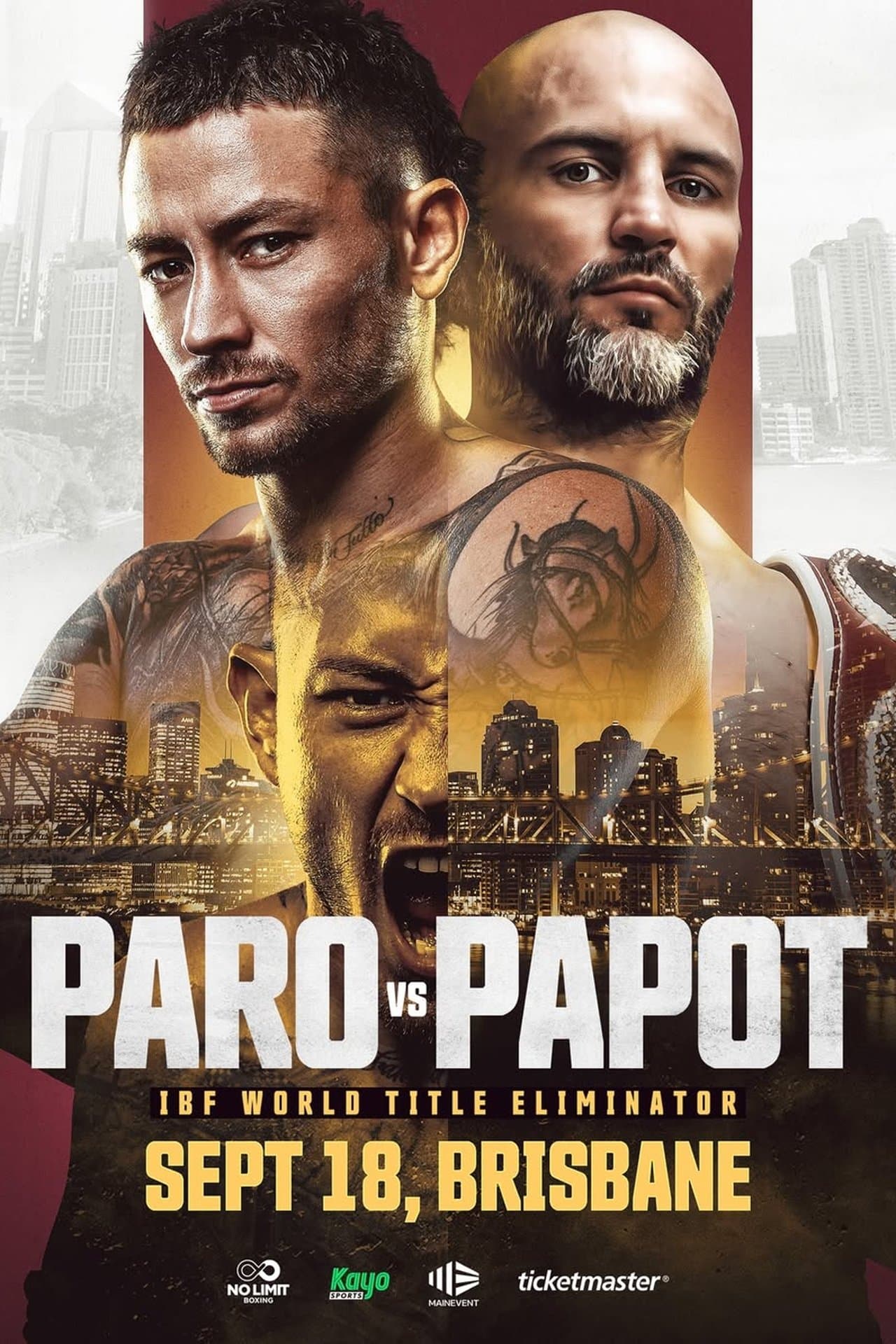 Liam Paro vs. David Papot streaming