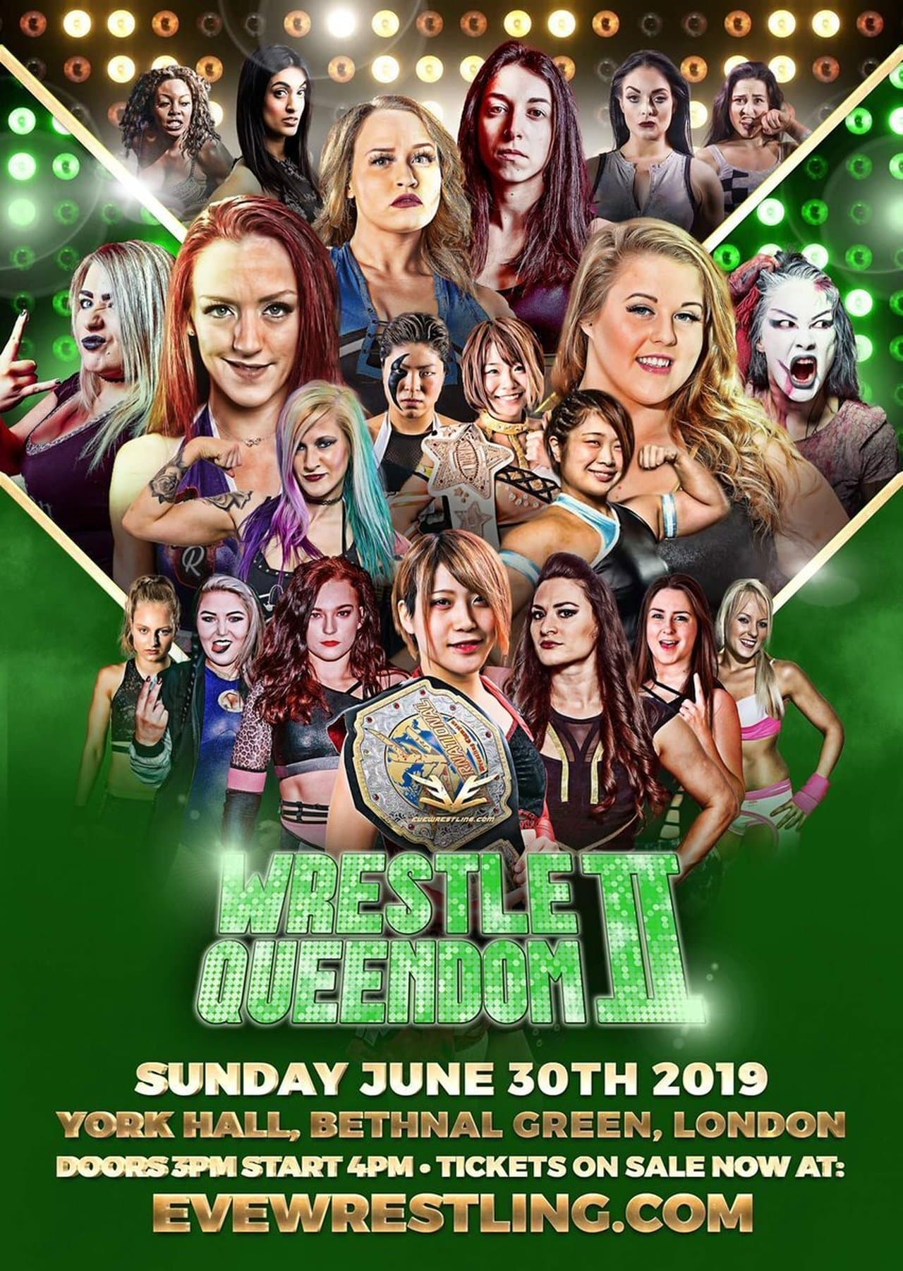 EVE Wrestle Queendom II streaming