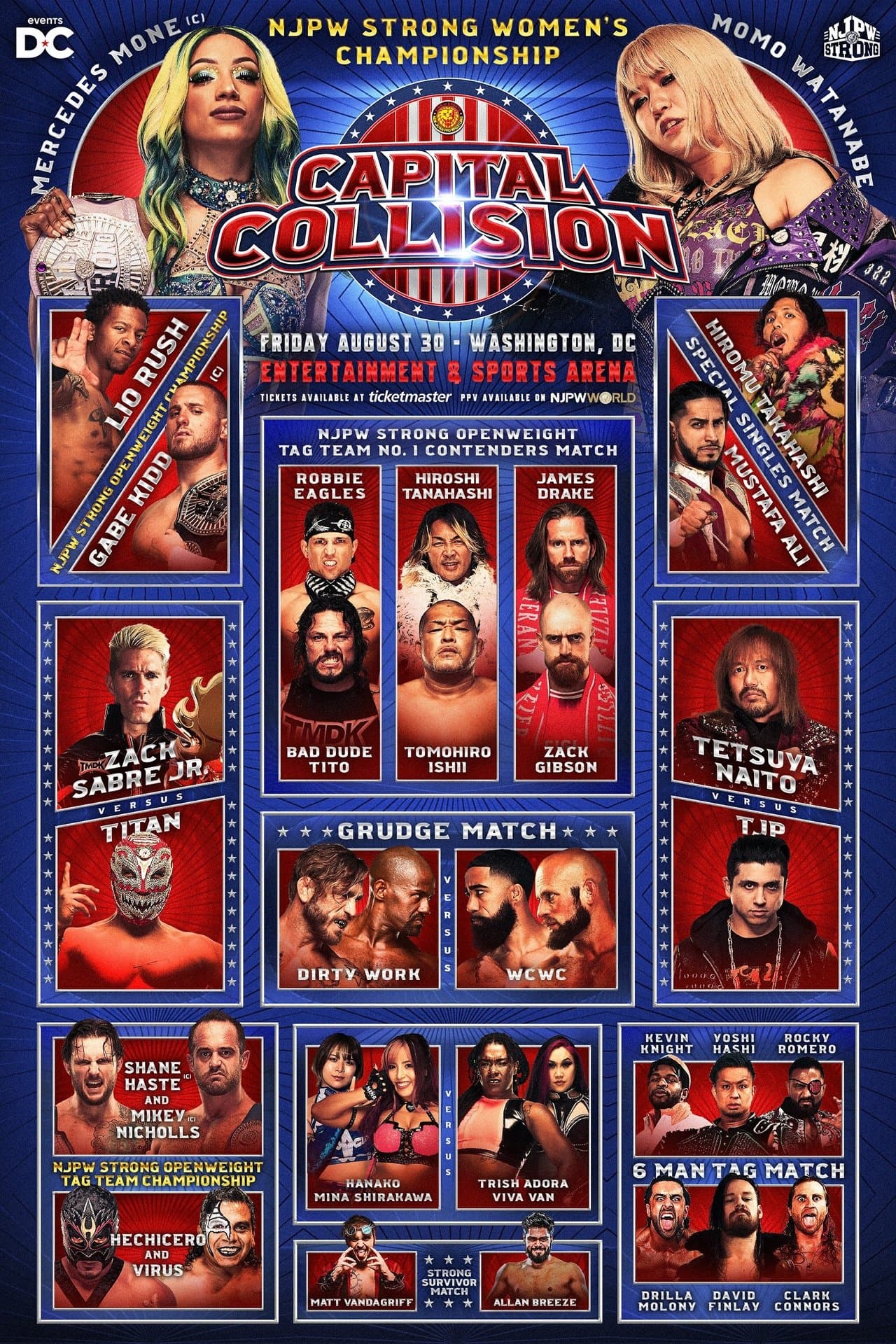 NJPW Capital Collision 2024 streaming