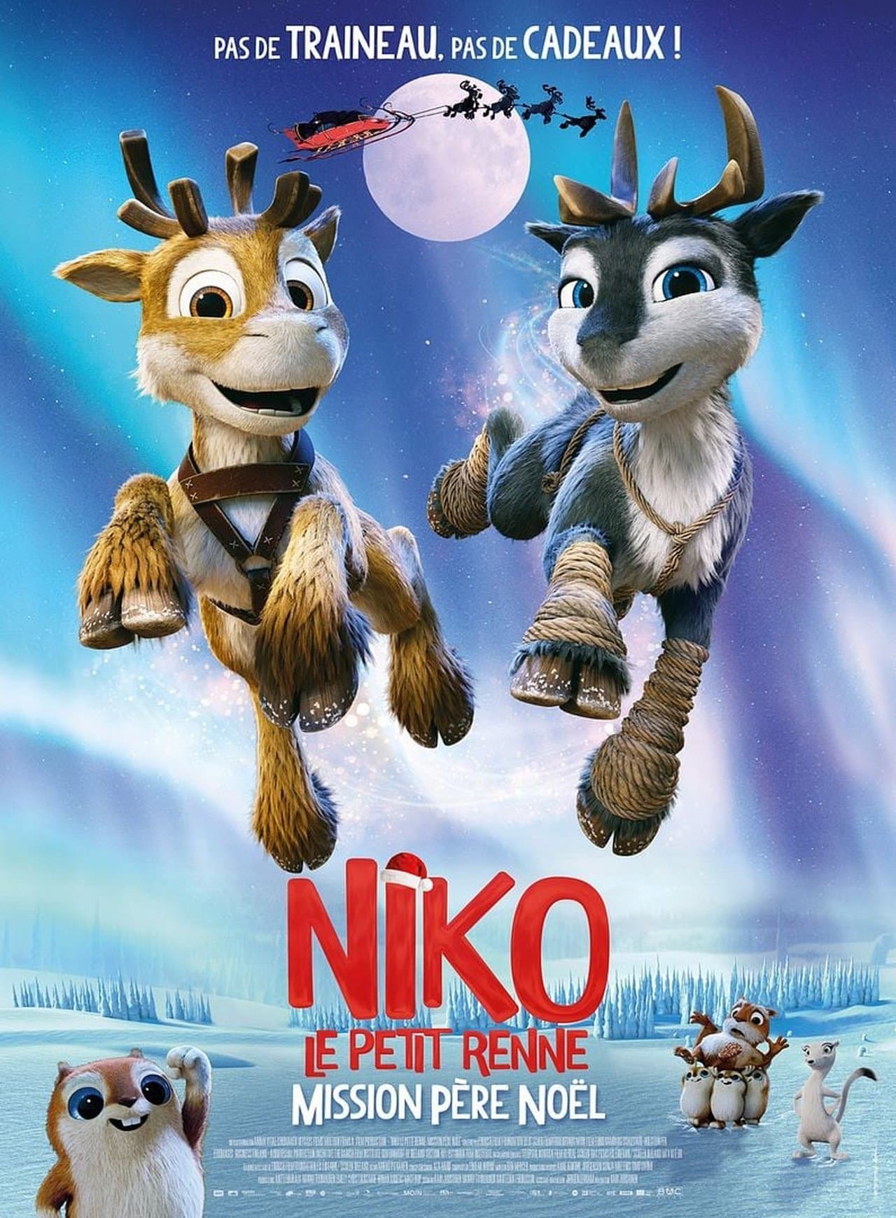 Niko, le petit renne : Mission Père Noël streaming