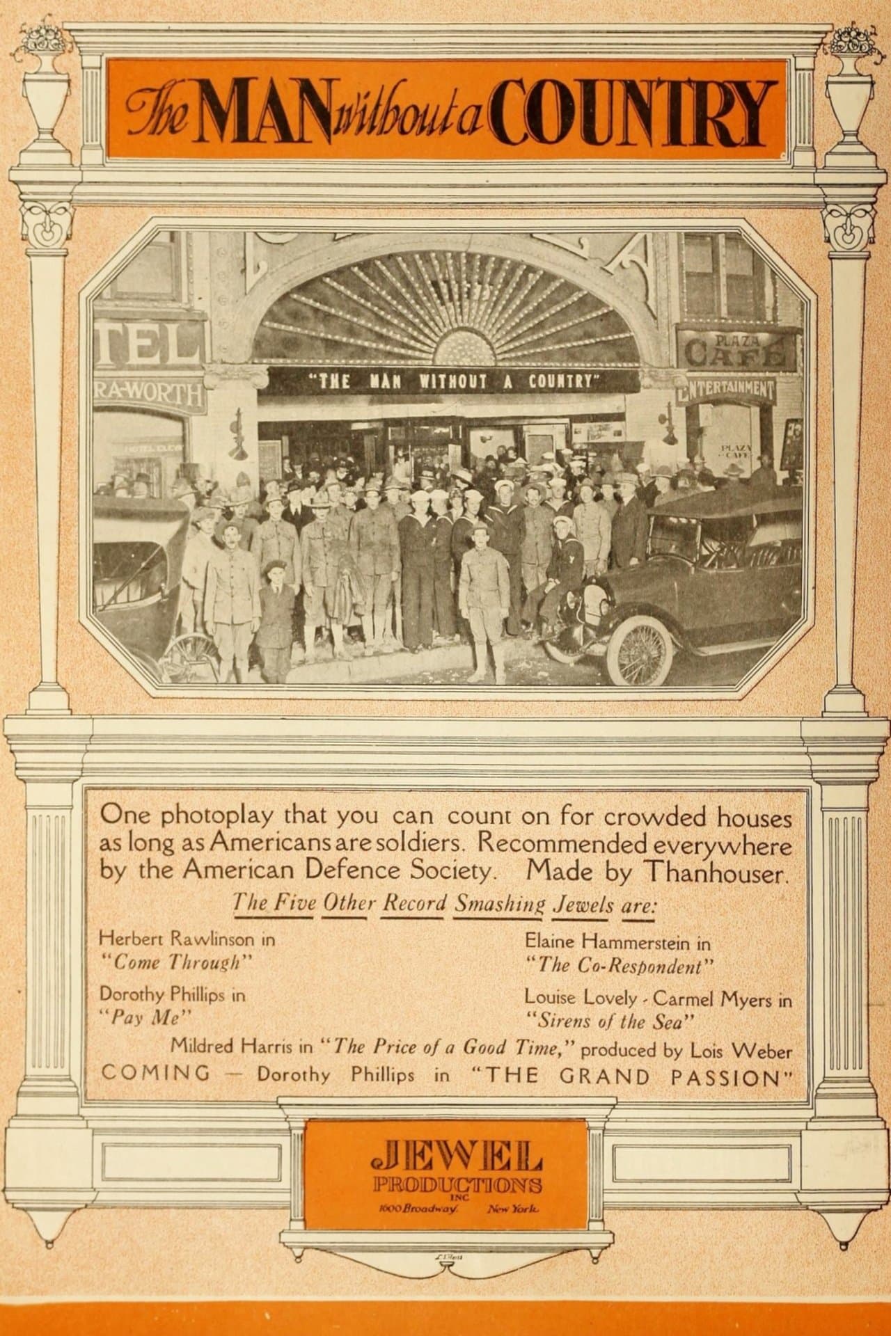 The Man Without a Country streaming