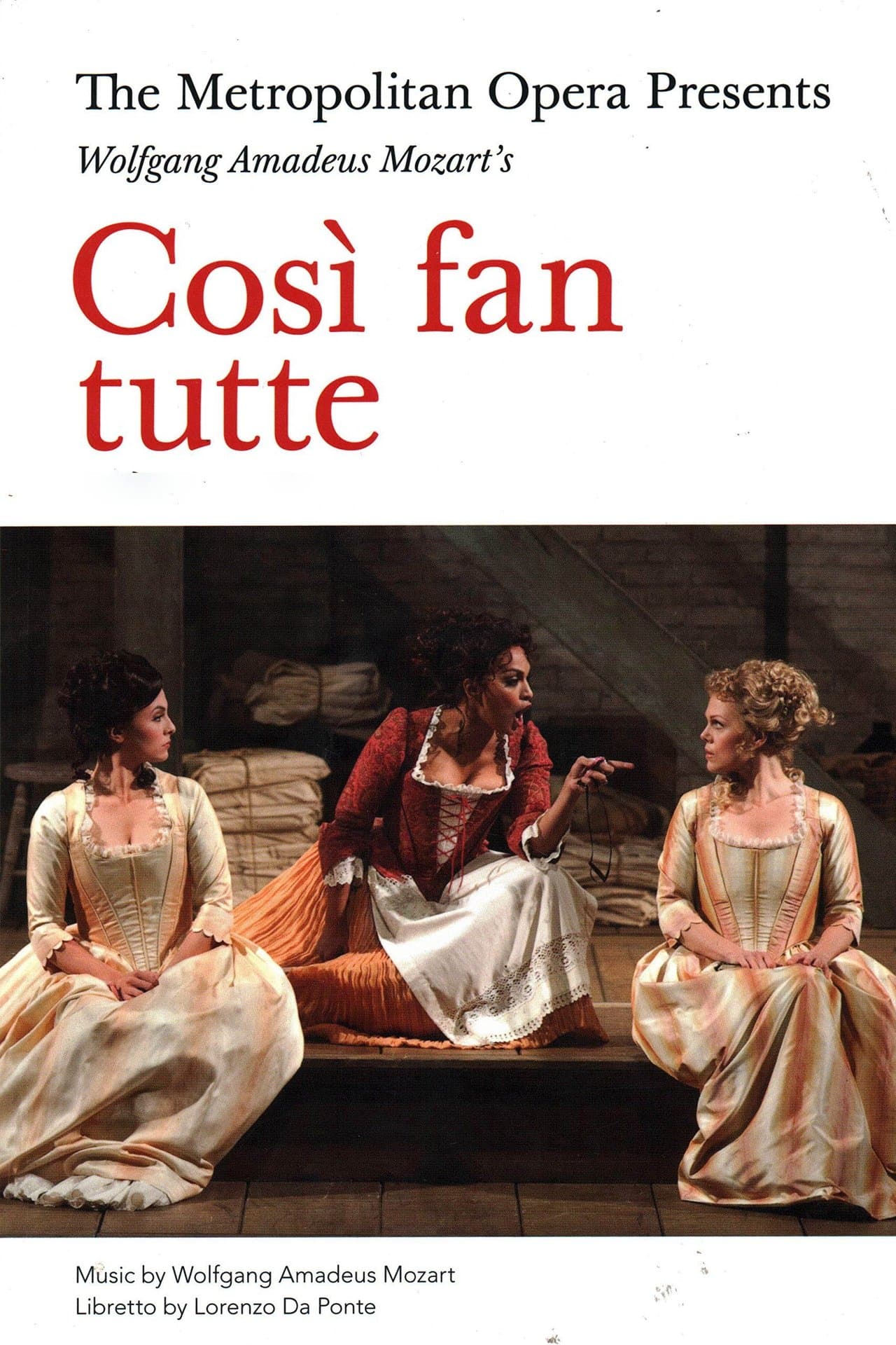 Così Fan Tutte [The Metropolitan Opera] streaming