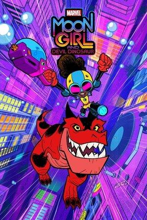 Marvel's Moon Girl and Devil Dinosaur streaming