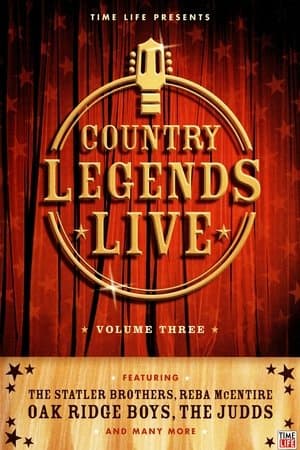 Time-Life: Country Legends Live, Vol. 3 streaming