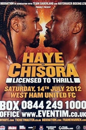 David Haye vs. Derek Chisora streaming