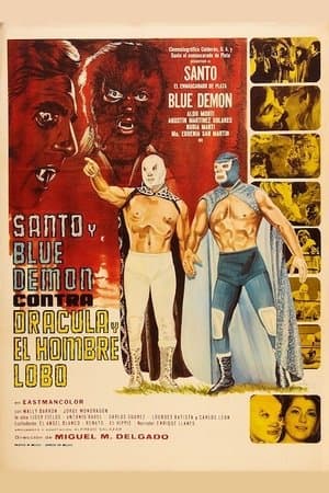 Santo et Blue Demon contre Dracula et le loup-garou streaming