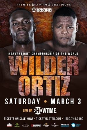 Deontay Wilder vs. Luis Ortiz streaming