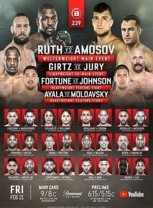 Bellator 239: Ruth vs Amosov streaming