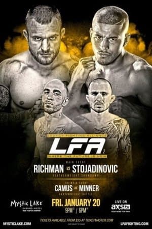 Legacy Fighting Alliance 2: Richman vs. Stojadinovic streaming