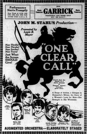 One Clear Call streaming