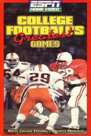 College Football's Greatest Games streaming