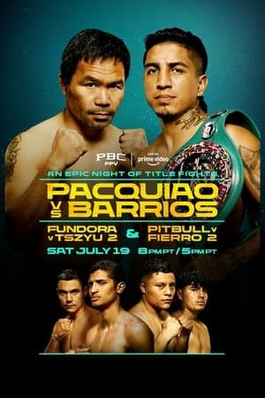 Manny Pacquiao vs. Mario Barrios streaming