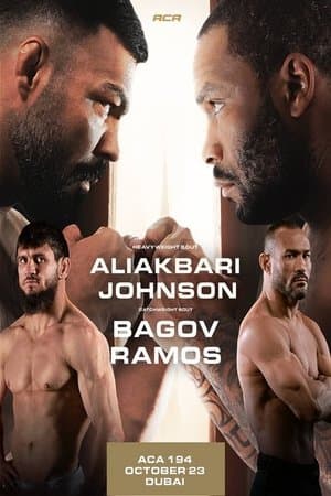 ACA 194: Johnson vs. Aliakbari streaming