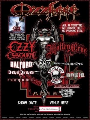 Ozzy Osbourne: Ozzfest UK 2010 streaming