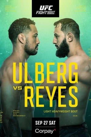 UFC Fight Night 260: Ulberg vs. Reyes streaming
