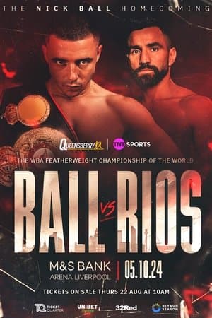 Nick Ball vs. Ronny Rios streaming