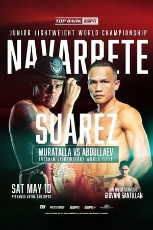 Emanuel Navarrete vs. Charly Suarez streaming