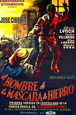 El hombre de la máscara de hierro streaming