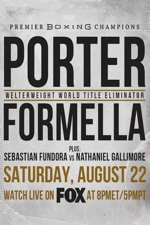 Shawn Porter vs. Sebastian Formella streaming