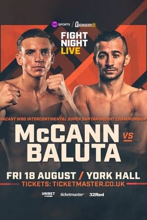 Dennis McCann vs. Ionut Baluta streaming