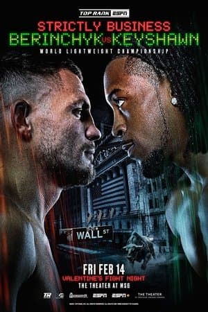 Denys Berinchyk vs. Keyshawn Davis streaming