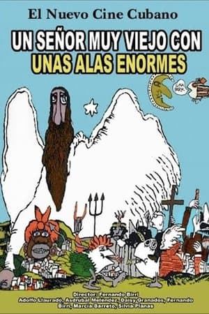 Un señor muy viejo con unas alas enormes streaming