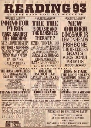 TOOL: Live at Reading Festival 1993 streaming