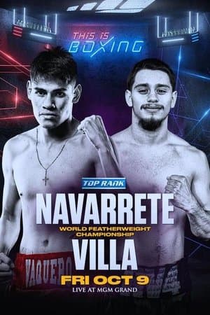 Emanuel Navarrete vs. Ruben Villa streaming