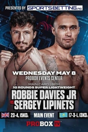 Robbie Davies Jr vs. Sergey Lipinets streaming