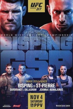 UFC 217: Bisping vs. St-Pierre streaming