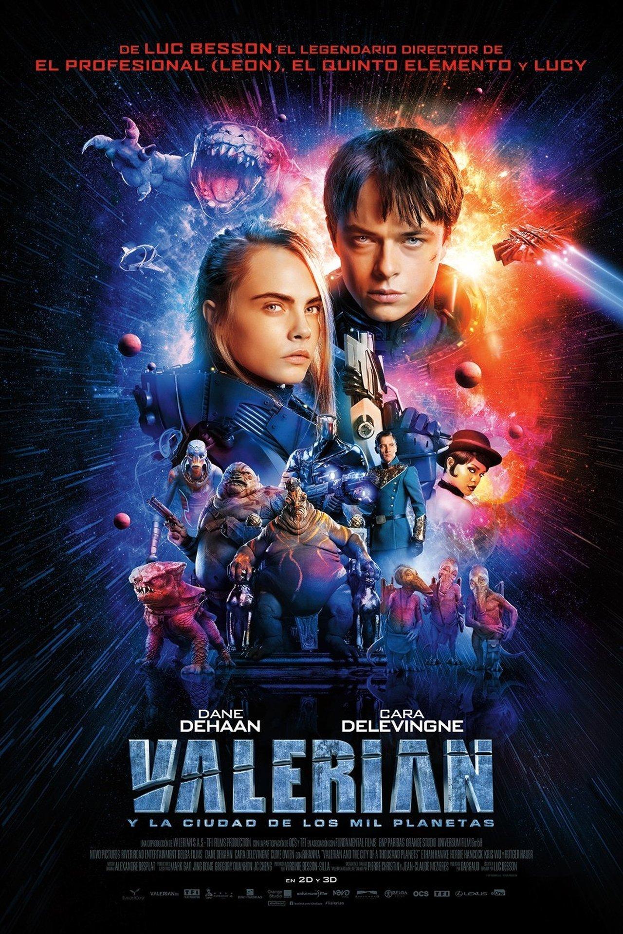 Valerian y la ciudad de los mil planetas streaming