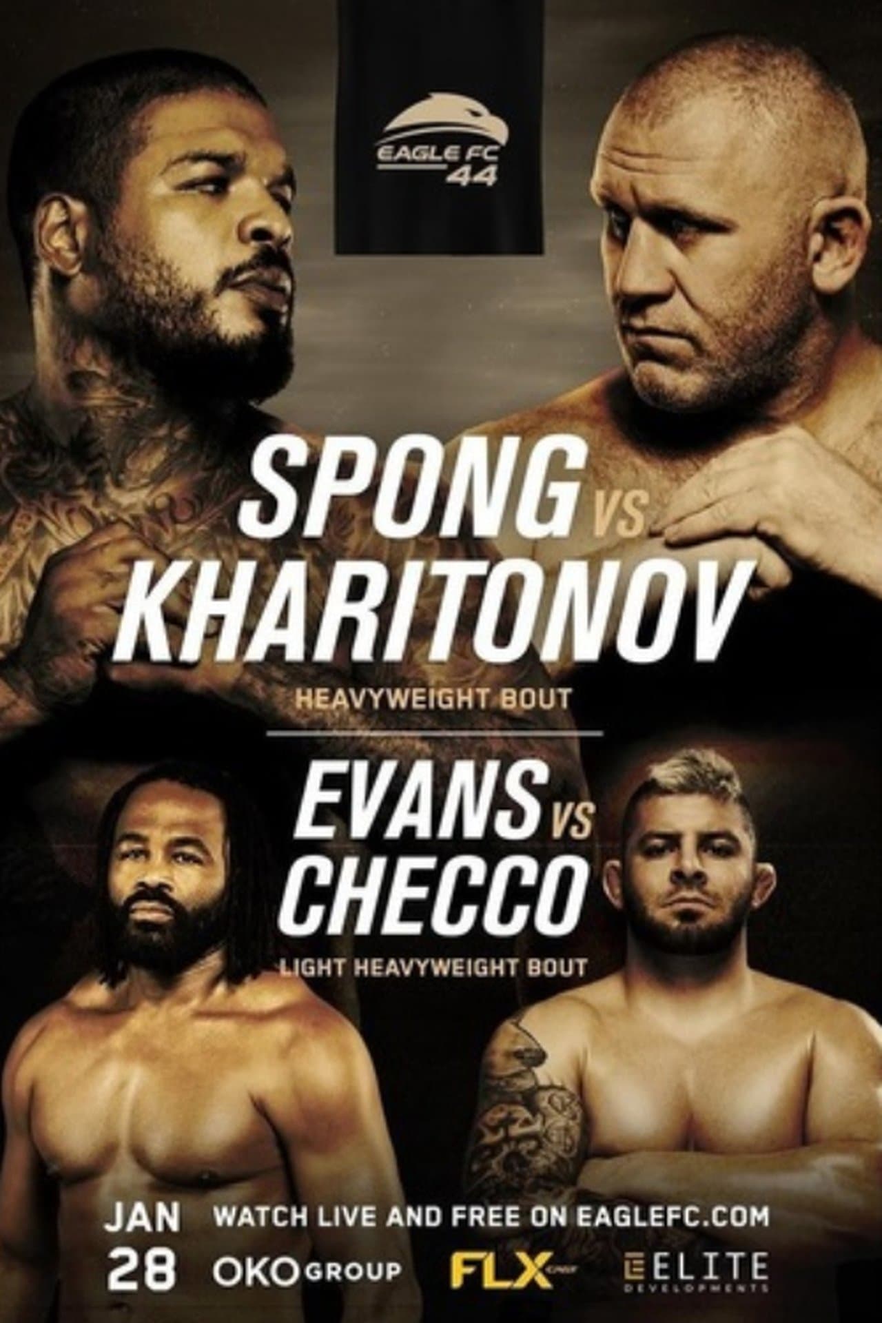 Eagle FC 44: Spong vs. Kharitonov streaming