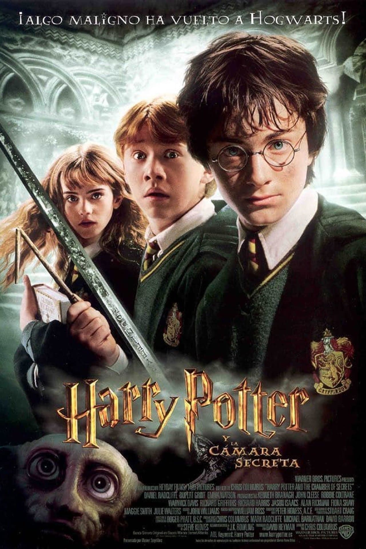 Harry Potter y la cámara secreta streaming
