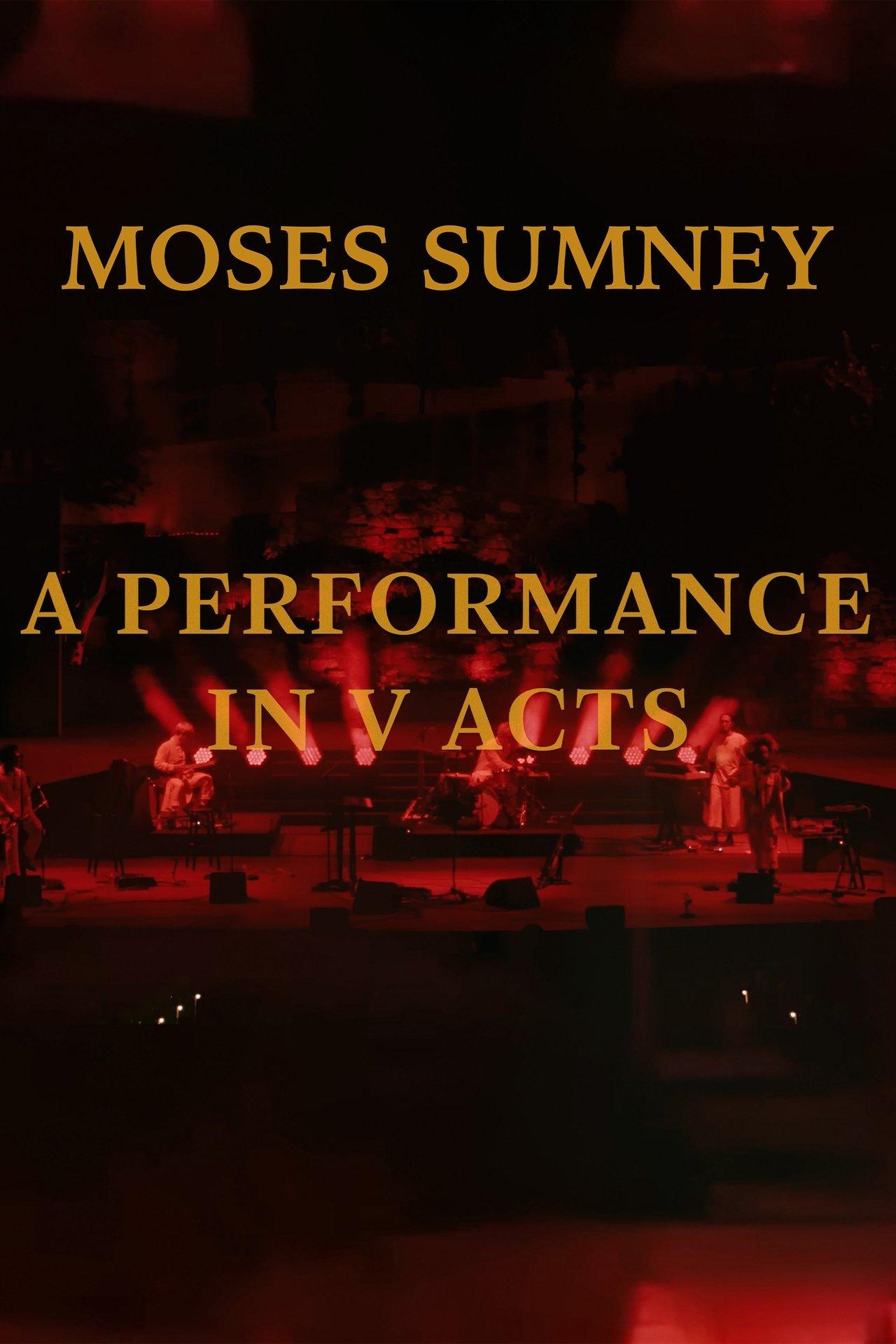 Moses Sumney: A Performance in V Acts streaming