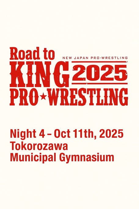 NJPW Road to King of Pro-Wrestling 2025 - Day 4 streaming
